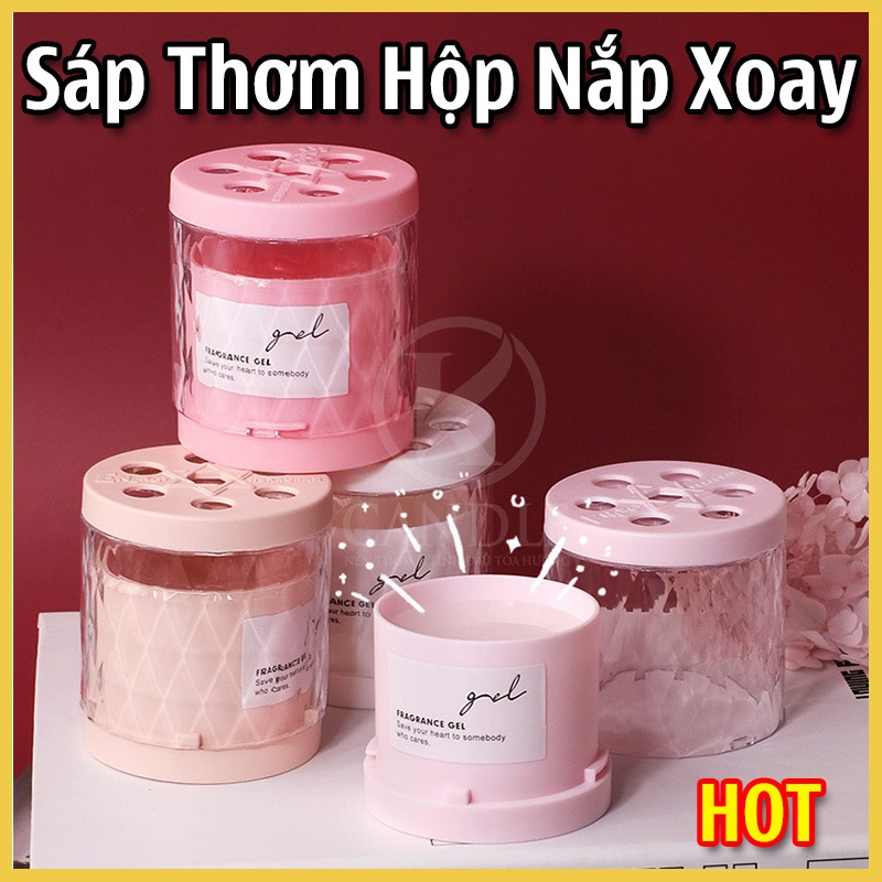 Sáp Thơm Hình Trụ có nắp Xoay - Siêu Thơm