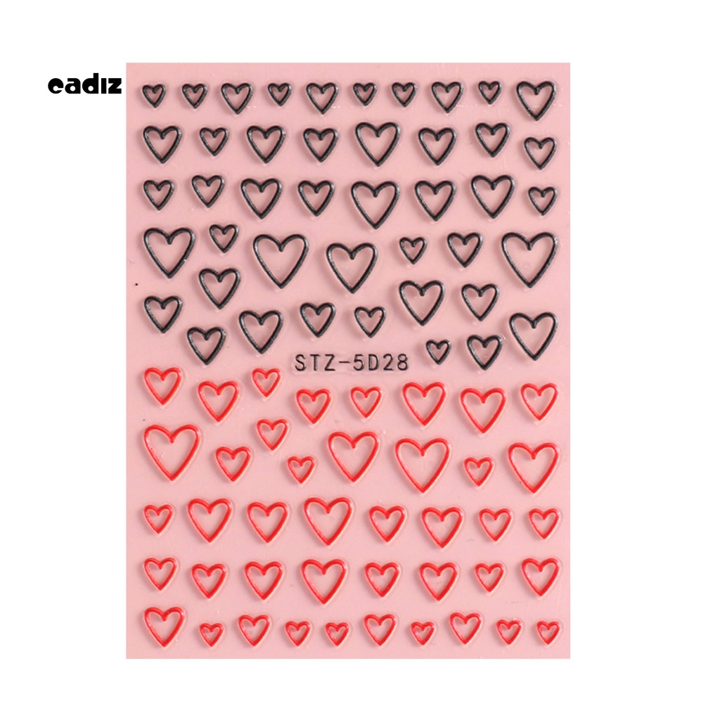 Miếng Dán Trang Trí Móng Tay Chuyển Đổi Màu Trắng Lâu Trôi