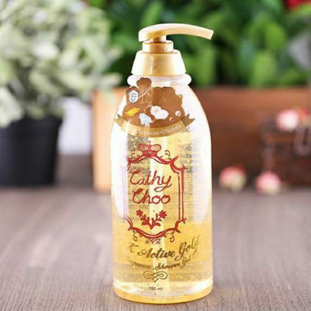 Sữa Tắm Trắng Da Cathy Choo Vàng 24k