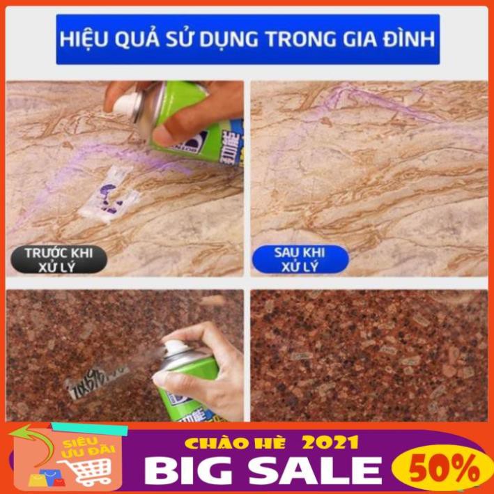 Chai Xịt Tẩy Keo Nhựa Đường 🎁FOLLOW GIẢM 20K🎁 Băng Dính, Vết Bám Khó Rửa Trên Xe Máy