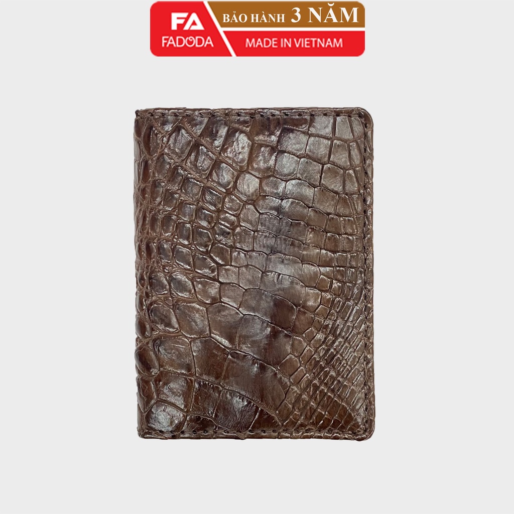 Ví da cá sấu mini đựng thẻ FA DO DA FCW07