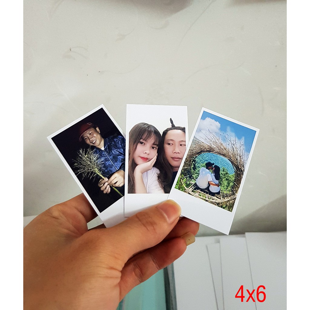 In ảnh size 4x6 ép plastic 1k 1 tấm