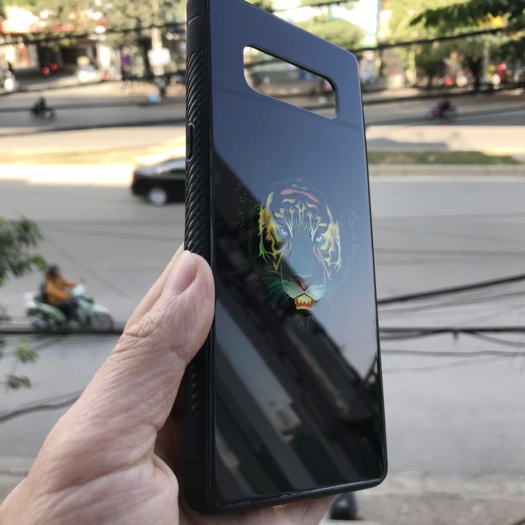 Ốp kính dạ quang 3D cho Samsung S8/ Samsung S8+/ Samsung S9/ Samsung S9+/ Samsung Note 8/ Samsung Note 9