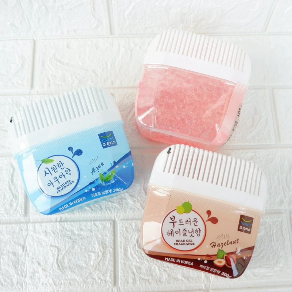 Hộp Sáp Thơm Khử Mùi, Kháng Khuẩn Hàn Quốc Hanvit 300gr Hương Tự Nhiên - Sáp Khử Mùi