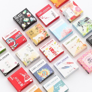 Set 40 chiếc sticker dễ thương trang trí
