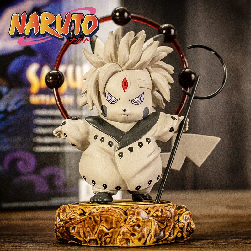 ( Giá Siêu Rẻ ) Siêu phẩm Mô hình pikachu madara lục đạo tiên nhân hàng mới về (Naruto )