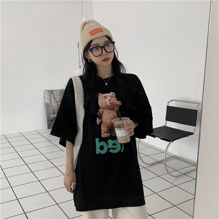 Áo thun nữ form rộng tay ngắn Emilyshop