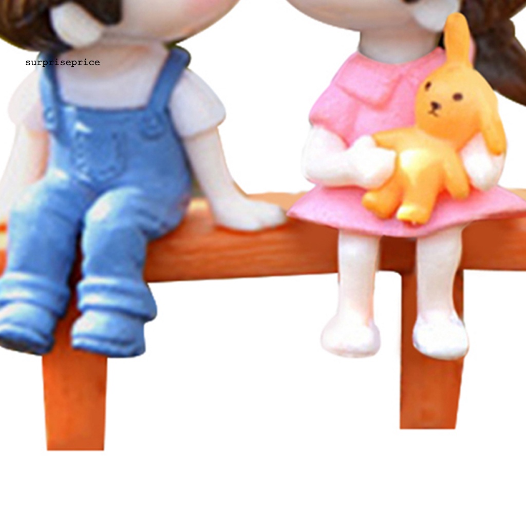 Set 3 Mô Hình Búp Bê Trưng Bày Trang Trí Nhà Cửa