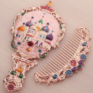 SET GƯƠNG + LƯỢC CỔ ĐIỂN PRINCESS 207