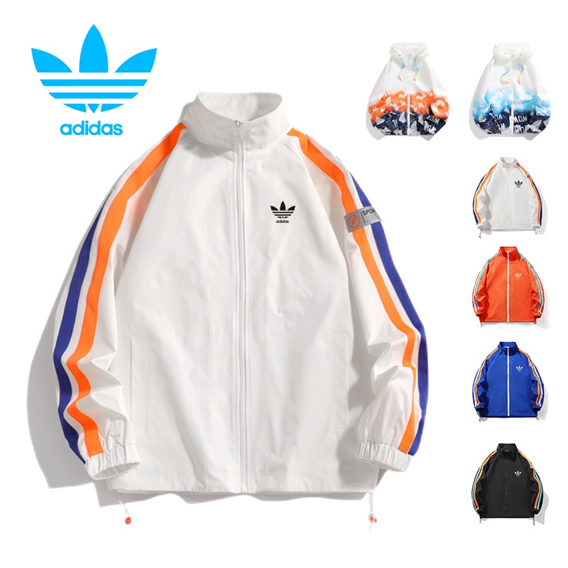 Áo Khoác Thể Thao Bóng Chày Adidas Dáng Rộng Chống Gió Chống Thấm Nước Thời Trang Cho Cặp Đôi áo khoát adidas nam