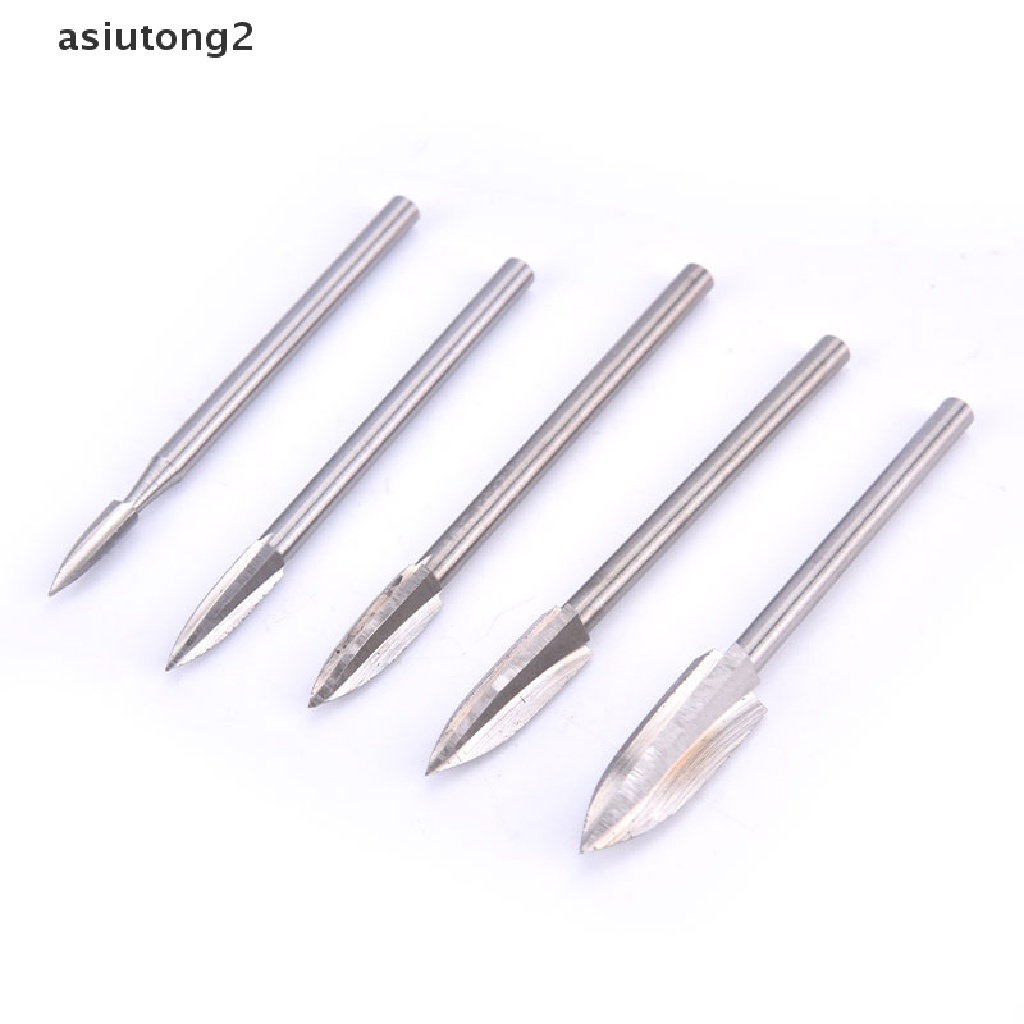 Set 5 Mũi Khoan Chạm Khắc Gỗ Chuyên Dụng