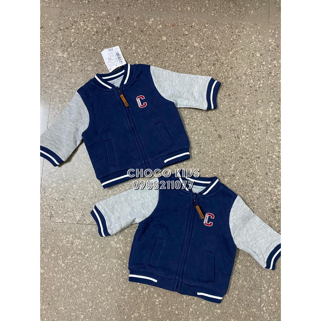 Áo khoác bomber  CREEKS bé trai dư xịn
