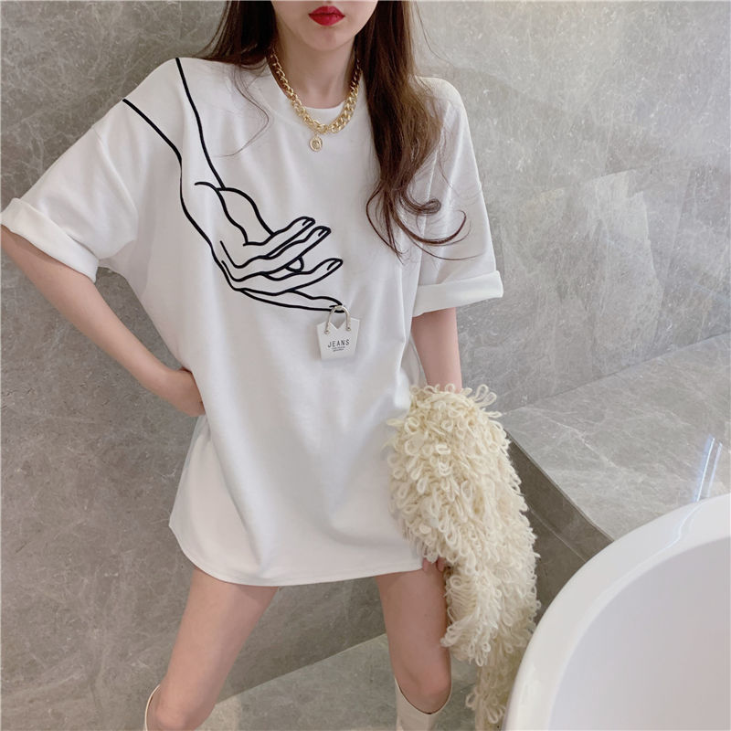 Áo Thun Nữ Tay Ngắn Kiểu Dáng Thời Trang Phong Cách