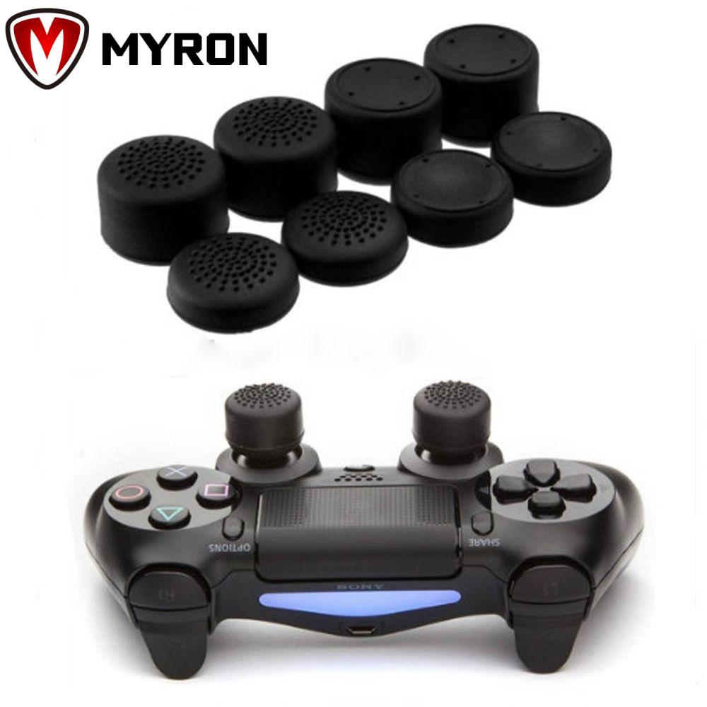 Set 8 Nút Bọc Bảo Vệ Đầu Ngón Tay Chơi Game Bằng Silicon Chống Nước Chống Bụi Tiện Dụng