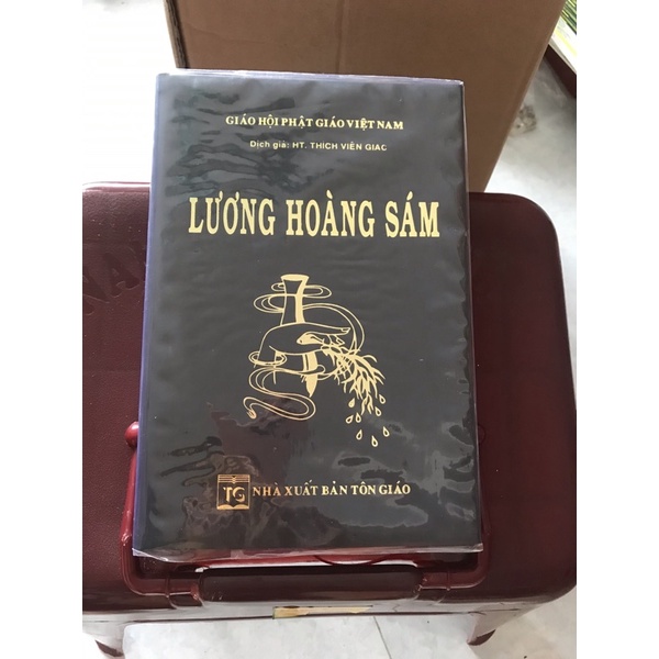 Lương Hoàng Sám bìa da ( kinh phật )