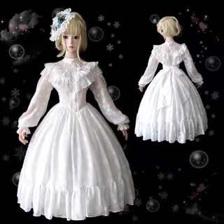 White dress lolita babydoll