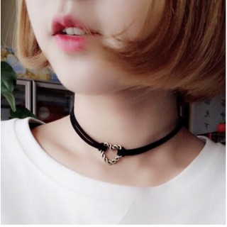 Vòng cổ Choker trang sức phong cách thời trang Hàn Quốc đẹp độc rẻ sang chảnh sexy mùa hè 2017