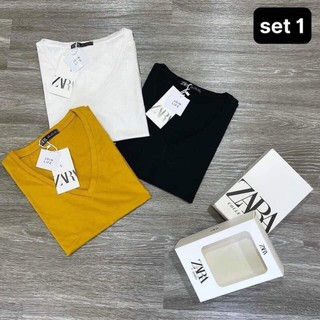 Set 3 áo phông zarra