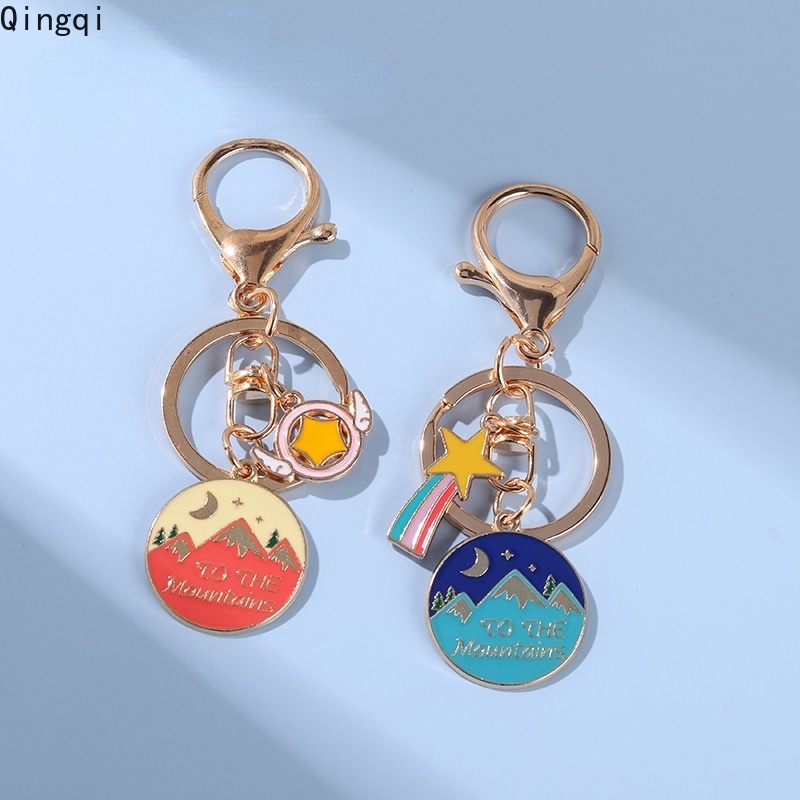 Móc Chìa Khóa Miss Zoe Hình Ngọn Núi Hoạt Hình Đáng Yêu