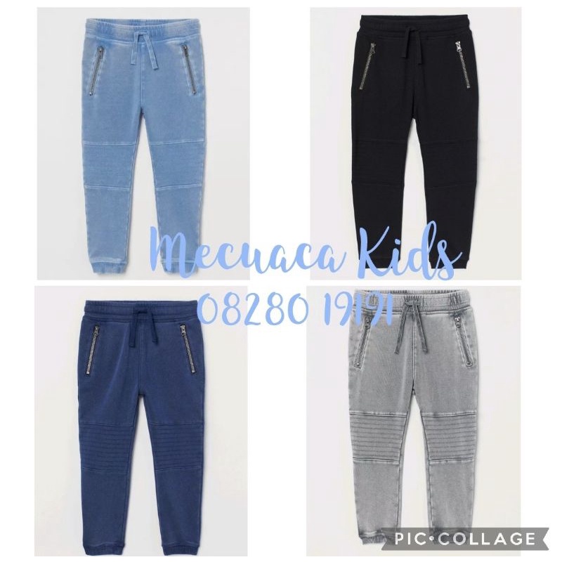 Quần nỉ/jogger da cá mỏng mềm bé trai dư xịn 5 màu đen,ghi,xanh sáng,xanh đậm,nâu