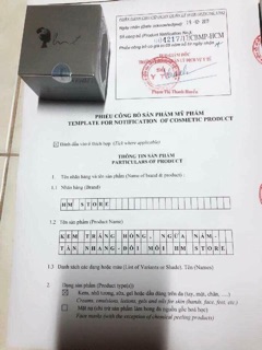 KEM FACE NÁM TÀN NHANG HM STORE