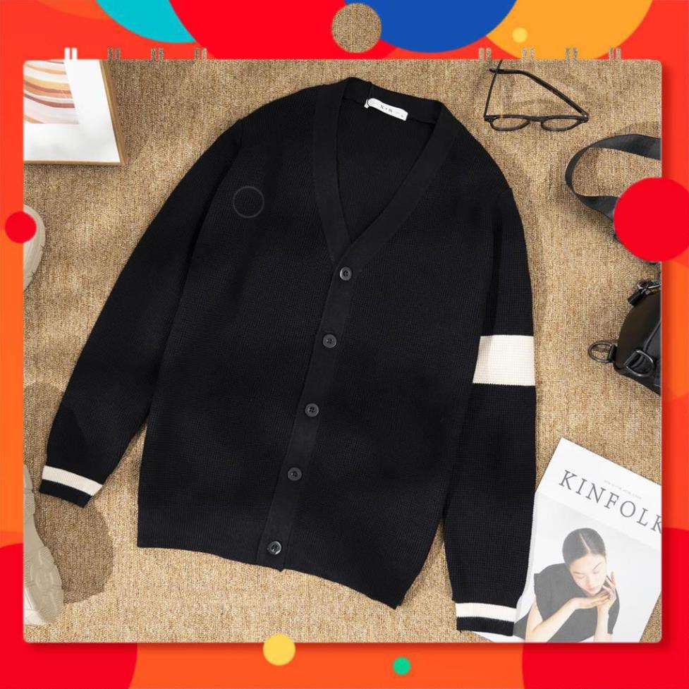 Sale Áo cardigan nam dài tay 360 BOUTIQUE chất len sang trọng, lịch lãm - CARCN102 a21ds