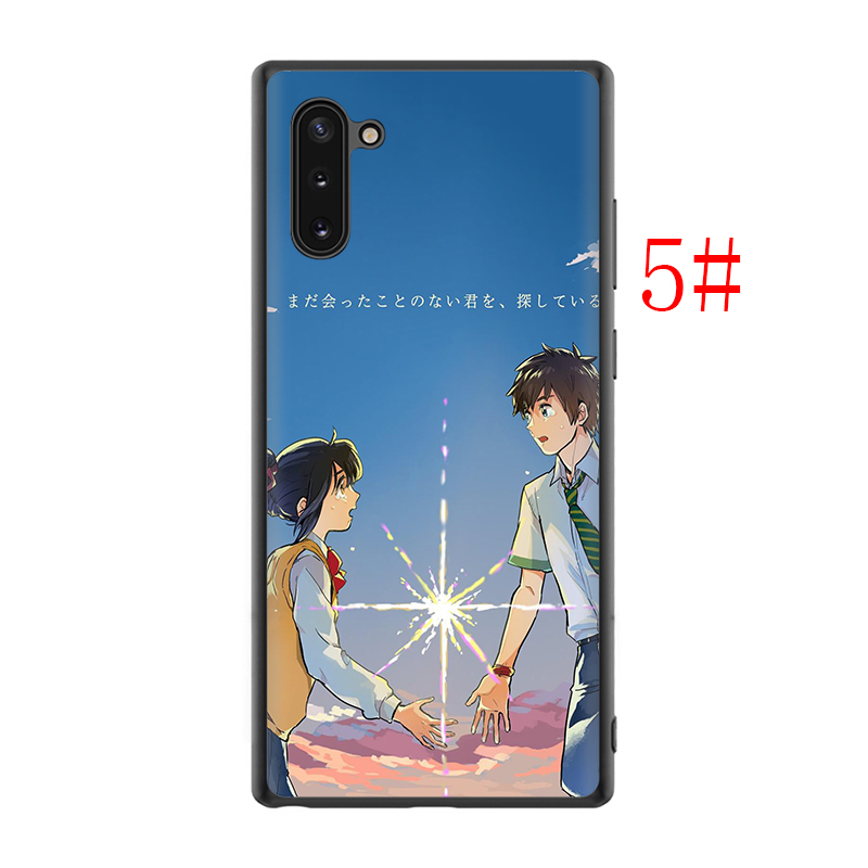 Ốp điện thoại TPU silicone mềm anime Your Name Kimi no Nawa T184 cho Samsung A11 A21 A21S A41 A51 A71 A81 A91 A70 A70S