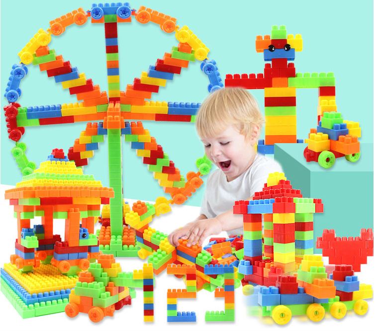 Bộ Đồ Chơi Lego Xếp Hình 100 / 182 / 260 / 416 Mảnh