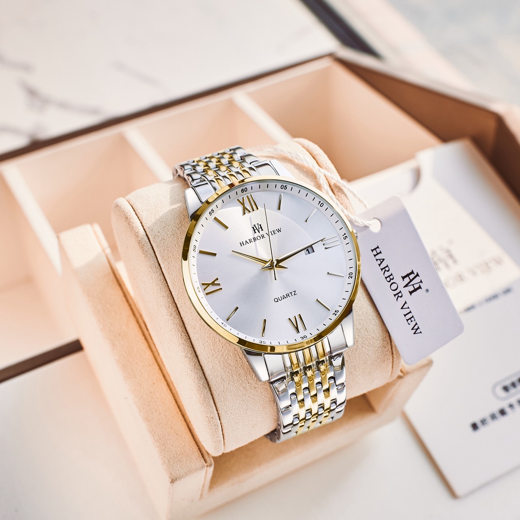Đồng hồ nam cao cấp HARBOR VIEW thiết kế sang trọng đẳng cấp,đàn ông thành đạt không nên bỏ qua | BigBuy360 - bigbuy360.vn
