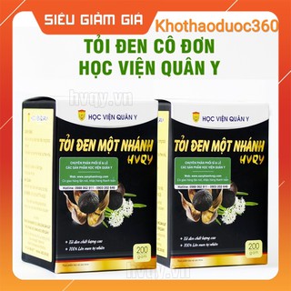 Combo 2 Hộp Tỏi Đen Một Nhánh – Học Viện Quân Y