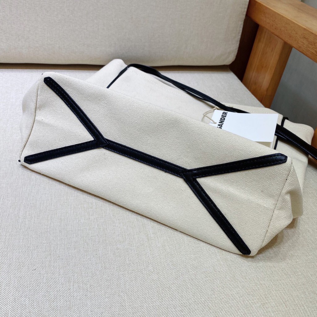 Túi xách Jil Sander medium canvas tote bag ss21