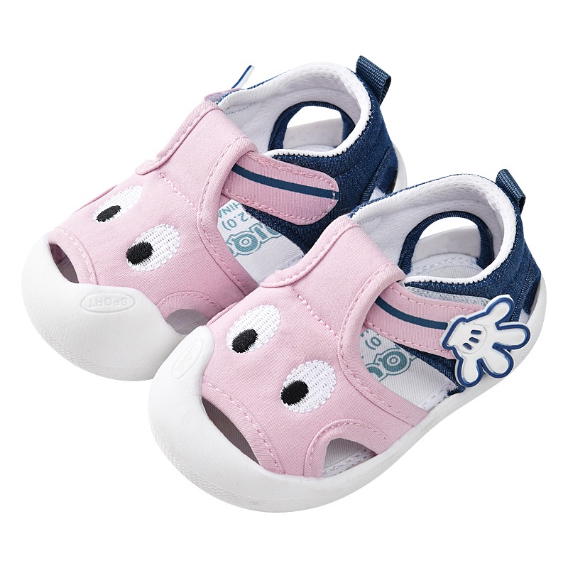 Giày sandal tập đi chống trượt cho bé 0-3 tuổi