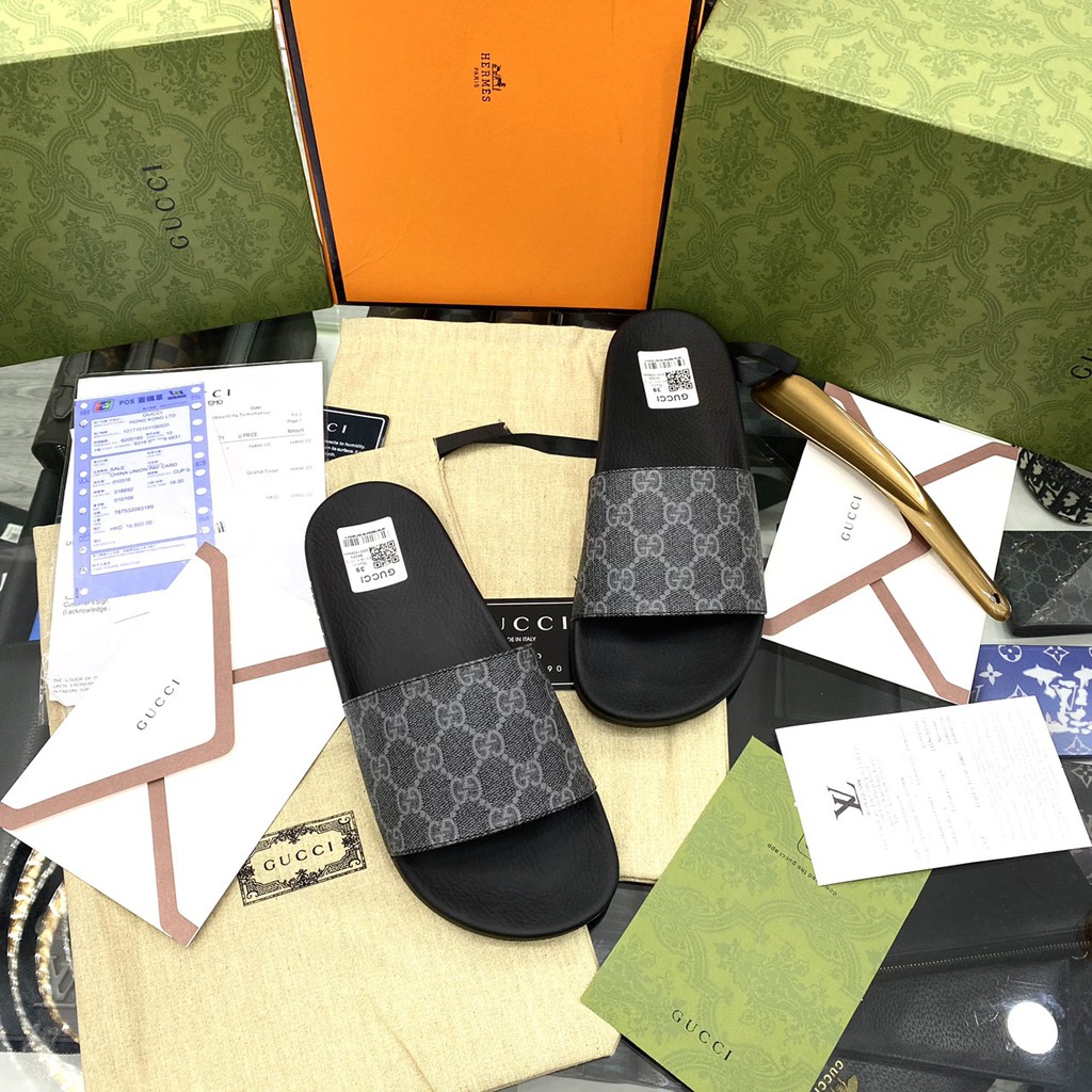 👟 HIGH FASHION👟 Dép lê quai ngang  siêu cấp G.C.C  FULLBOX các mẫu MLN size 38-43