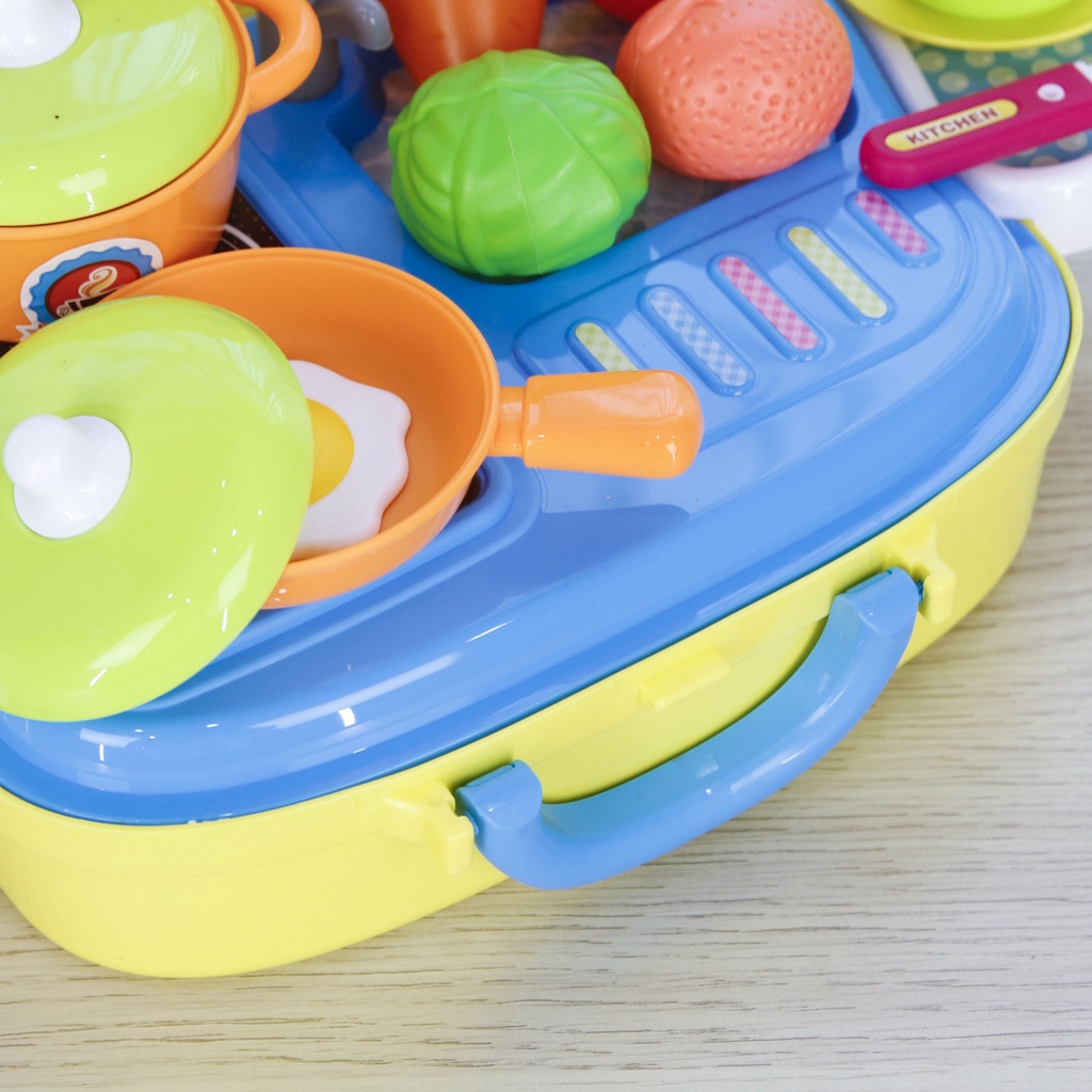 Hộp bếp nấu ăn hình ô tô - đồ chơi nhập vai hướng nghiệp Toys House 008-915/919