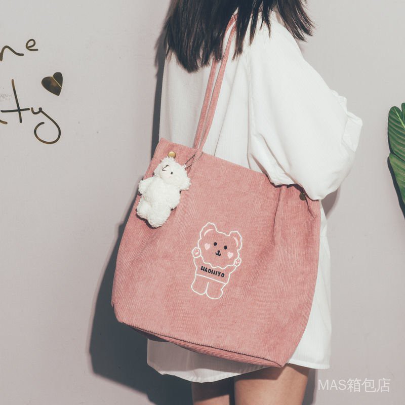 Túi Xách Nữ Vải Canvas Cỡ Lớn Phong Cách Mới 2020