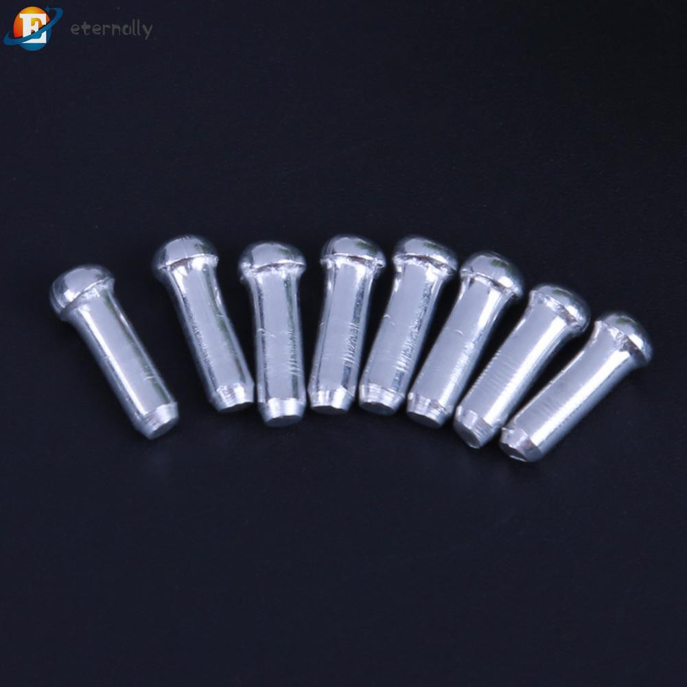 Set 100 đầu bịt dây phanh xe đạp bằng hợp kim nhôm