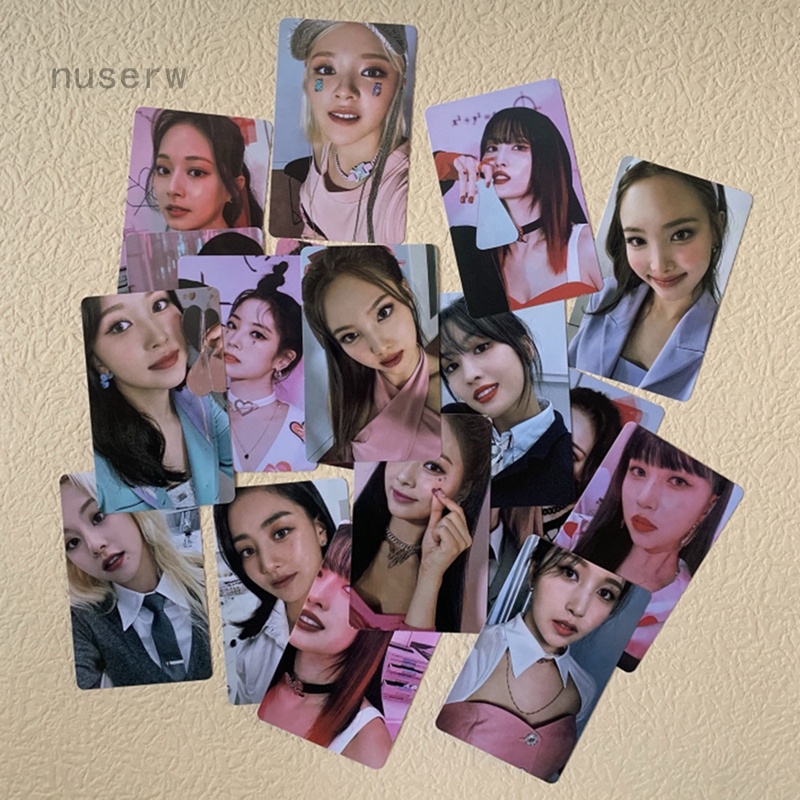 Set 7 Tấm Thẻ Ảnh Nhóm Nhạc Kpop TWICE Album Formula of Love O+T=&lt;3