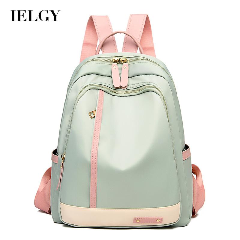 IELGY Ba Lô Vải Oxford Sức Chứa Lớn Dễ Phối Đồ Chống Thấm Nước Trọng Lượng Nhẹ Và Không Thấm Nước Kiểu Dáng Hợp