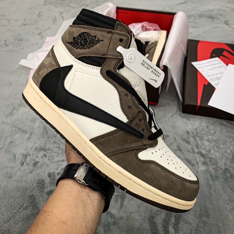 GIÀY AIR JD1 RETRO HIGH TRAVIS SCOT LAI AU [ BẢN BEST ]