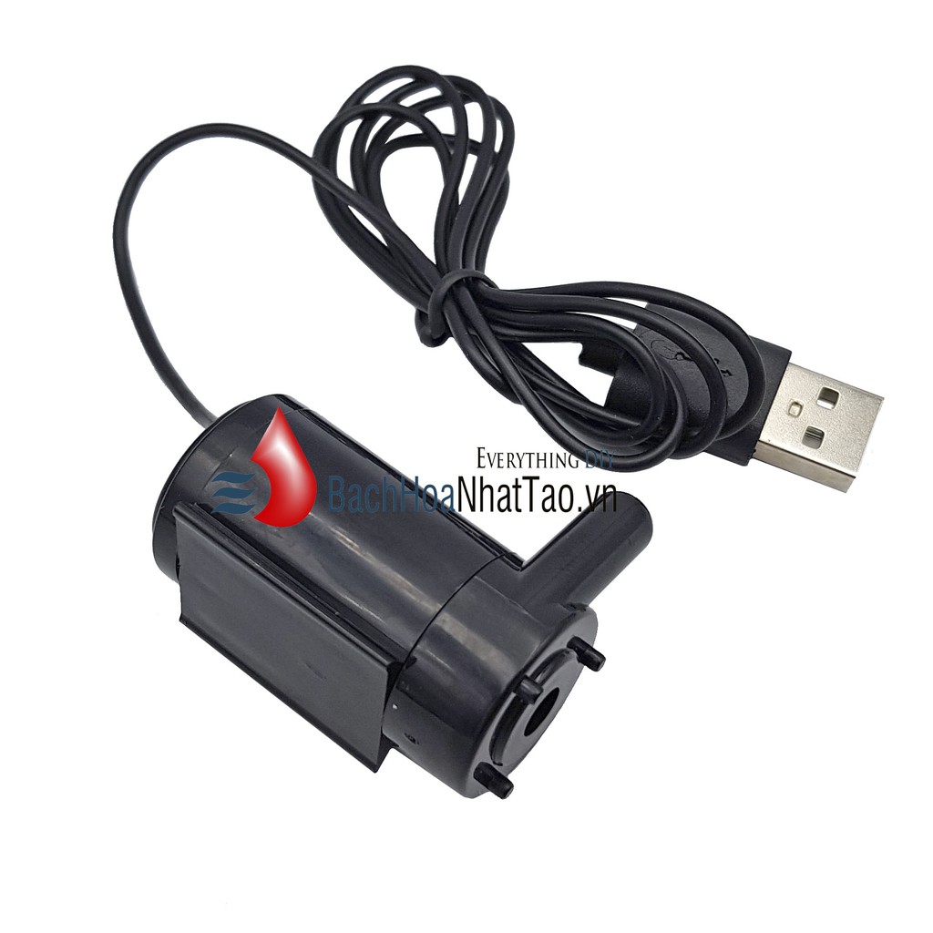 Động cơ bơm chìm mini USB 5V lưu lượng 1,6 lít / phút