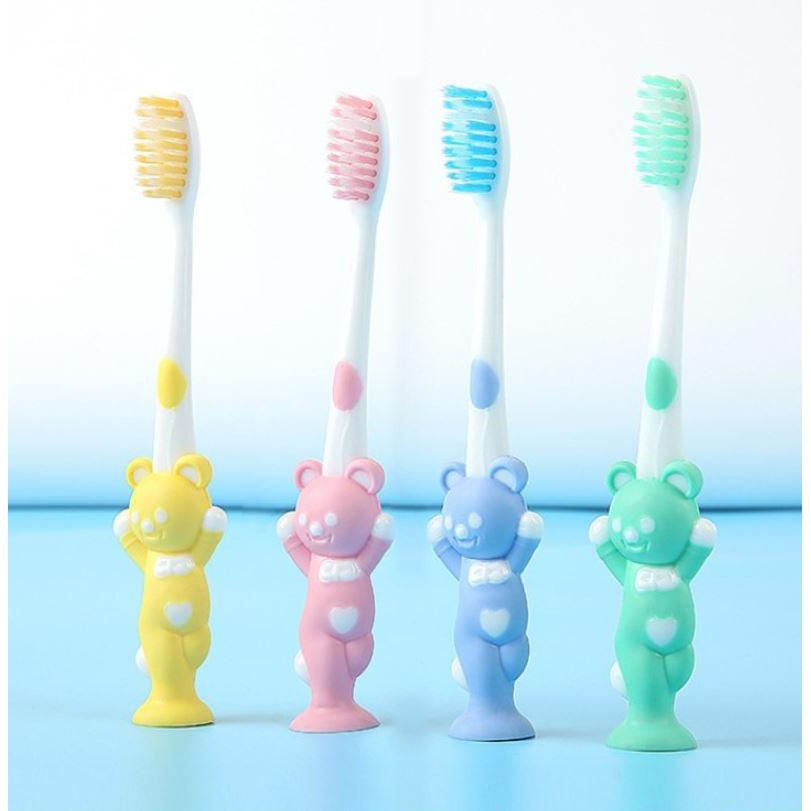 Set 4 bàn chải đánh răng trẻ em