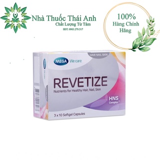 Revetize - Viên Uống Hỗ Trợ Mọc Tóc Và Giảm Rụng Tóc