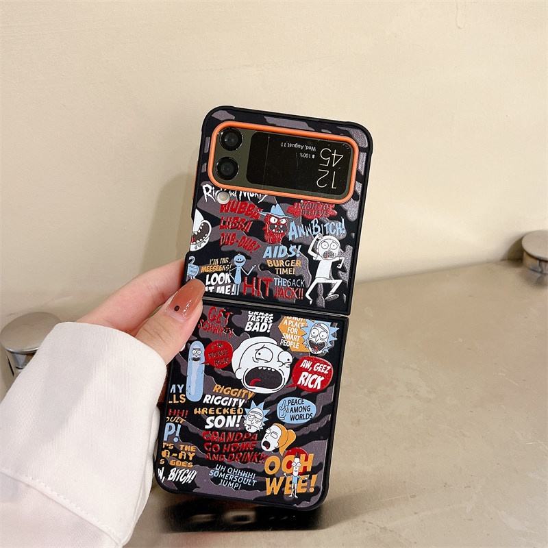 Ốp Điện Thoại Mềm Chống Sốc Cho Samsung Galaxy Z Flip 4 3 5G Z Flip3 Flip4