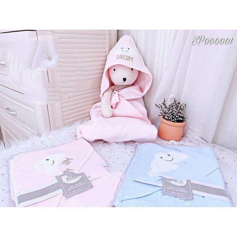 Gối Mây / Choàng Ủ, khăn choàng BEBECOMFORT- quấn bé sơ sinh Cotton Bông cao cấp