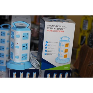 Ổ điện đa năng 3 tầng 12 ổ cắm 3 cổng usb