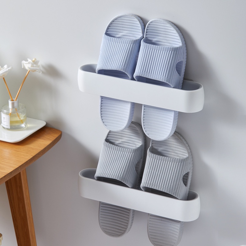 Giá Treo Dép Gắn Tường Tiện Lợi Dành Cho Nhà Tắm
