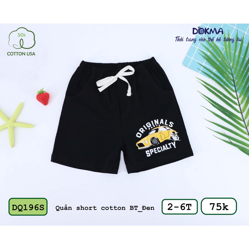 Quần đùi bé trai Dokma DQ 196S (SZ 2-6y)