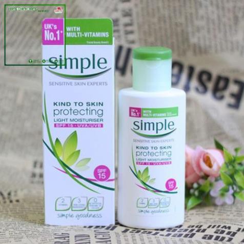 [Sập Sàn] KEM DƯỠNG ẨM CHO DA NHẠY CẢM SIMPLE KIND TO SKIN | Giúp Da Mịn Màng - Trắng Sáng | G008