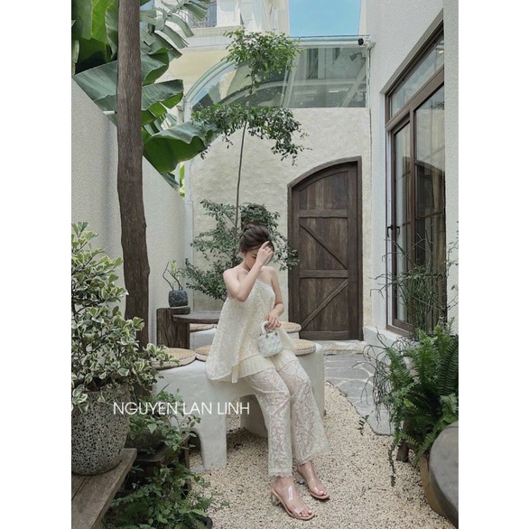 Set ren nude yếm lphoois dập li