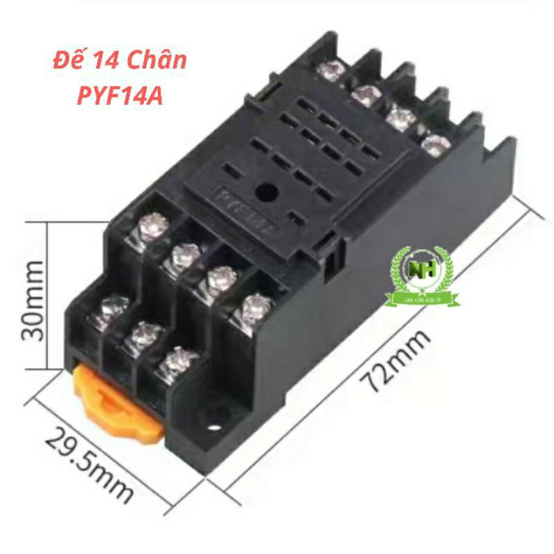 Rơ le trung gian 8 Chân 14 CHÂN điện 12V/24V/220V